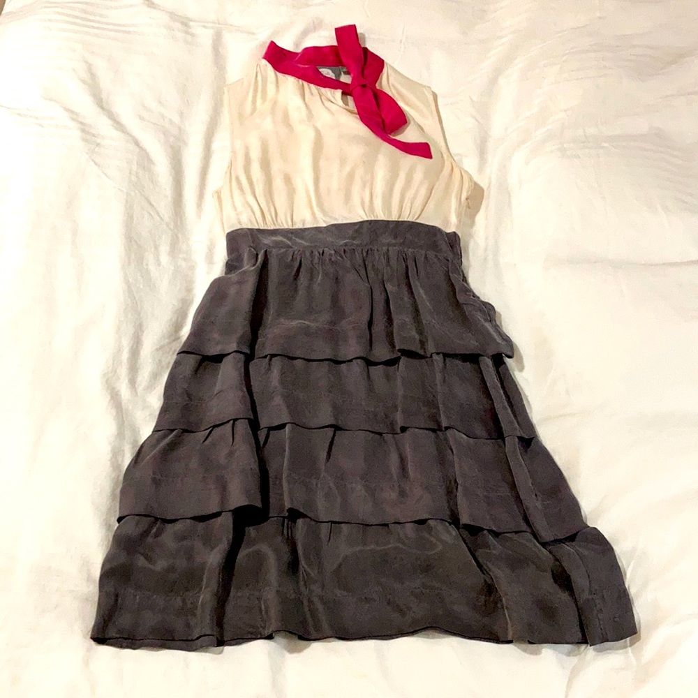 Girls from Savoy stunning dress with tiered skirt